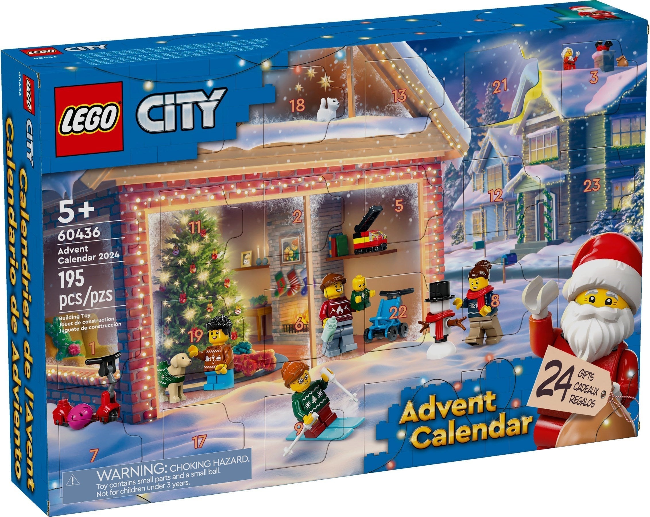 Lego City Advent Calendar 2024 | Bookazine HK