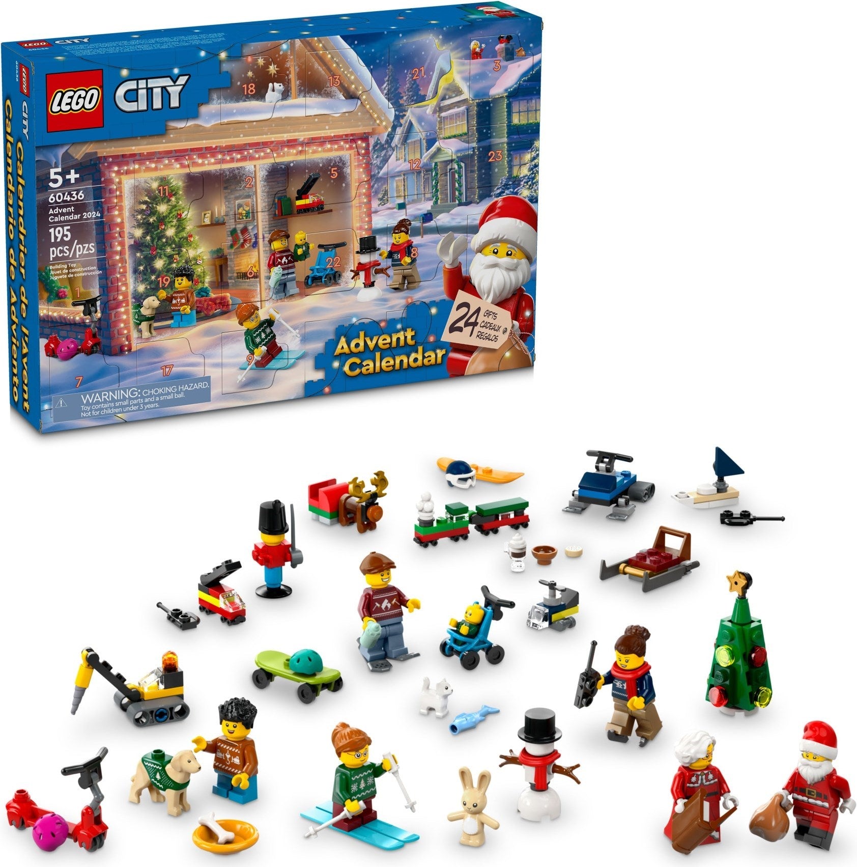 Lego City Advent Calendar 2024 | Bookazine HK