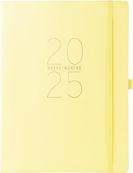 Classic Yellow Apollo Vegan Soft Cover Planner | Bookazine HK