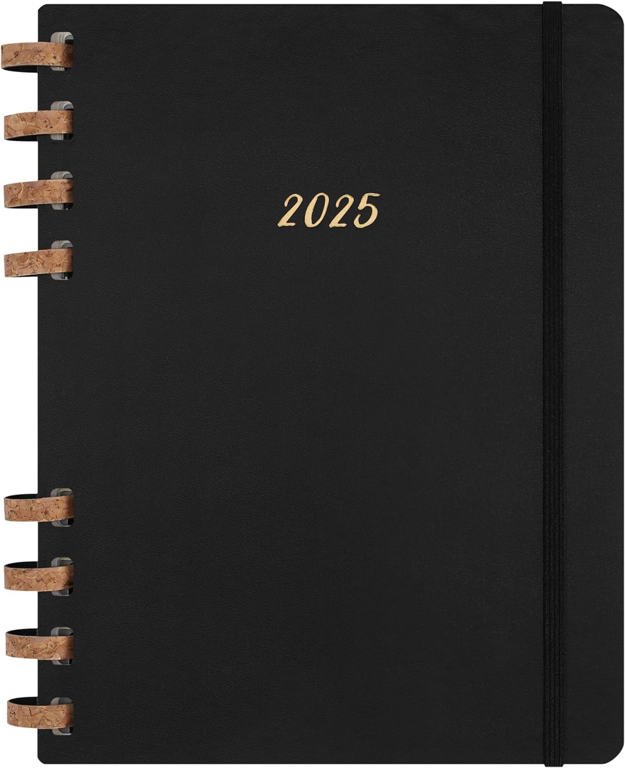 12M 2025 Spiral Planner Hardcover Xl Black | Bookazine HK