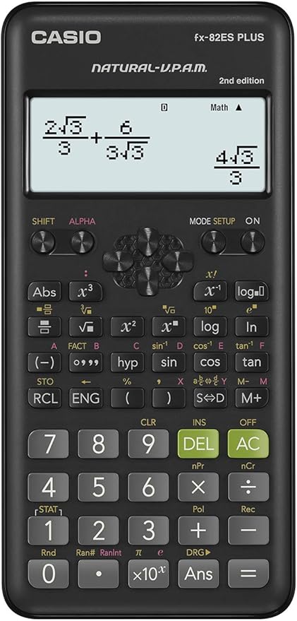 Casio Fx-82Es-Plus Scientific Calculator