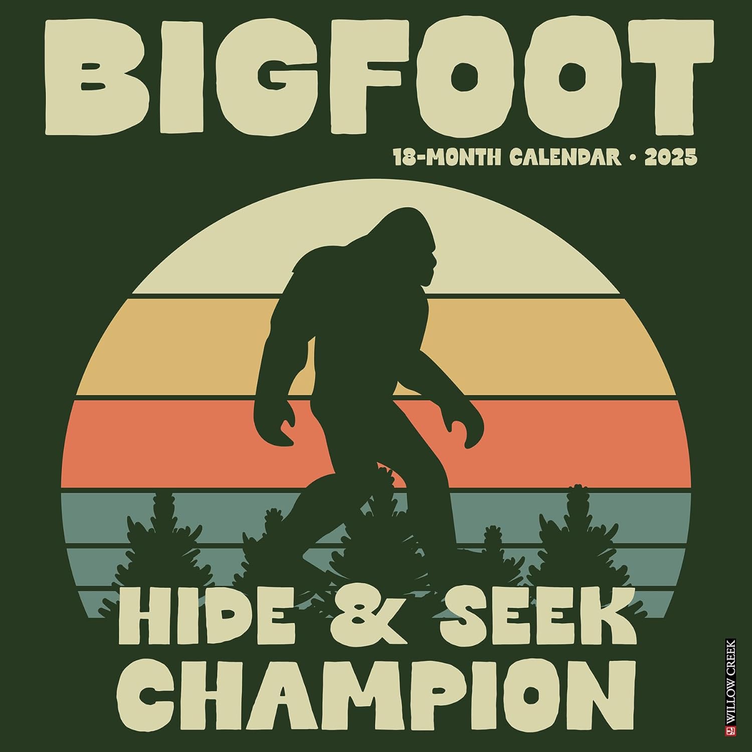 Bigfoot Wall Calendar 2025 | Bookazine HK