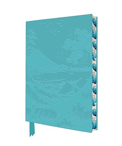 Utagawa Hiroshige The Sea At Satta Vegan Leather Artisan Art Notebook | Bookazine HK