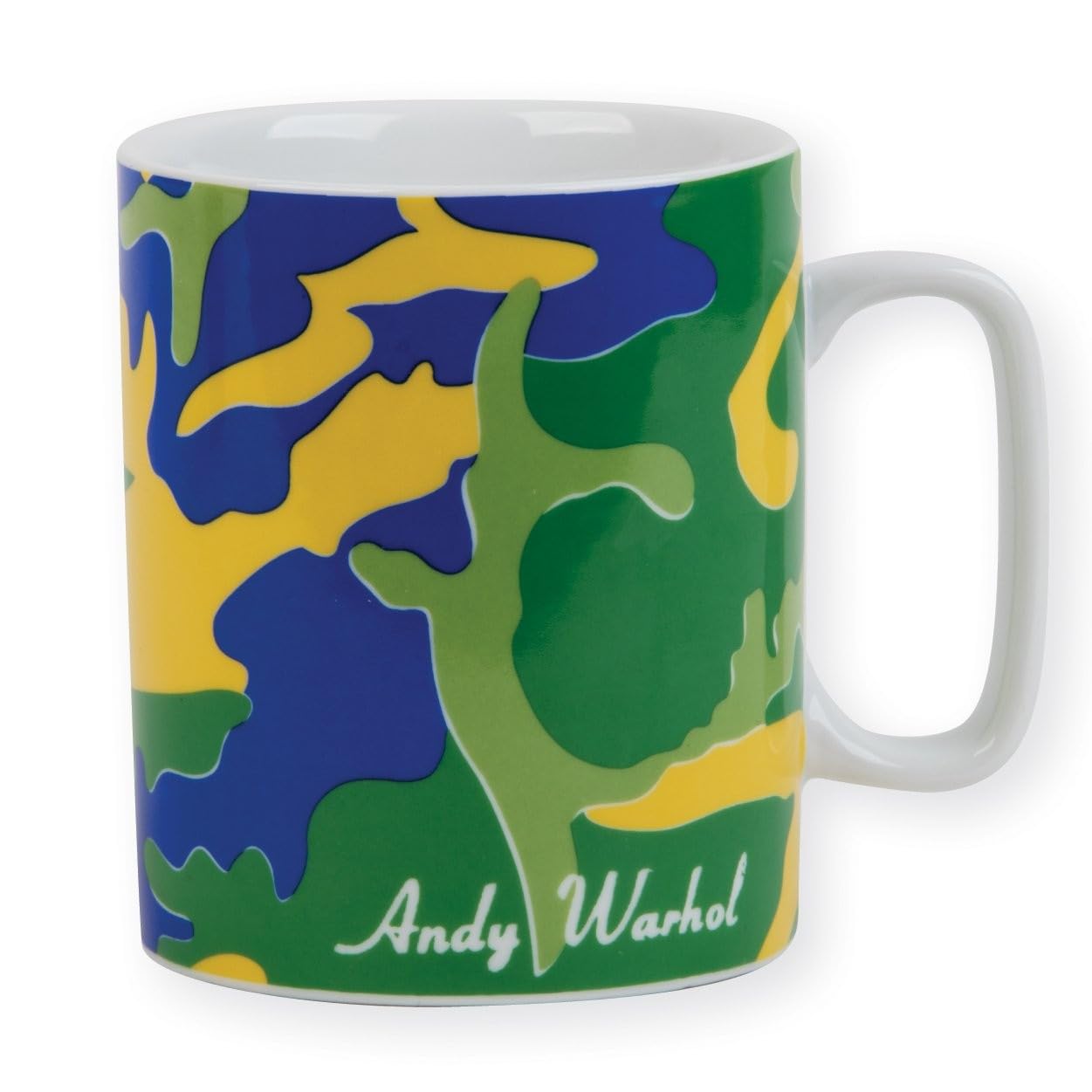 Andy Warhol Green Camouflage Mug | Bookazine HK