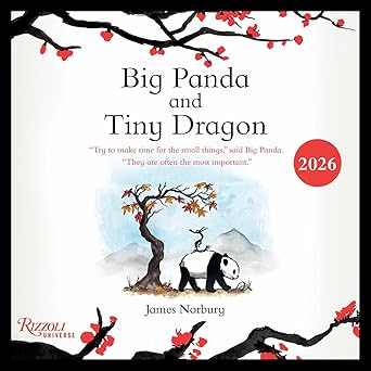 Big Panda & Tiny Dragon Wall Calendar 2026 | Bookazine HK
