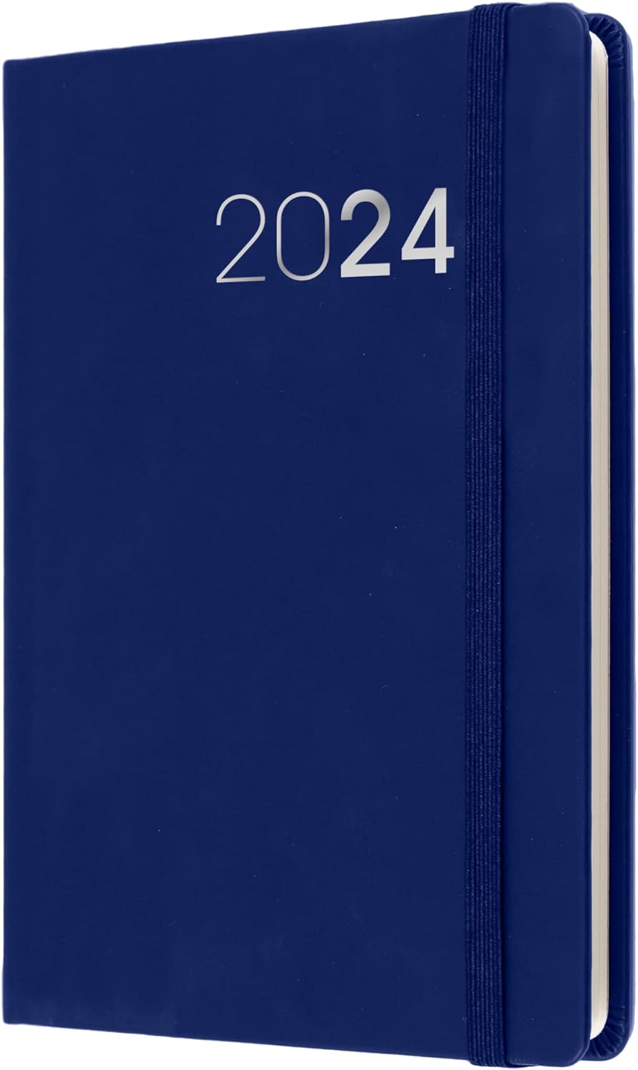 2024 Legacy Pocket Diary Week to View Blue