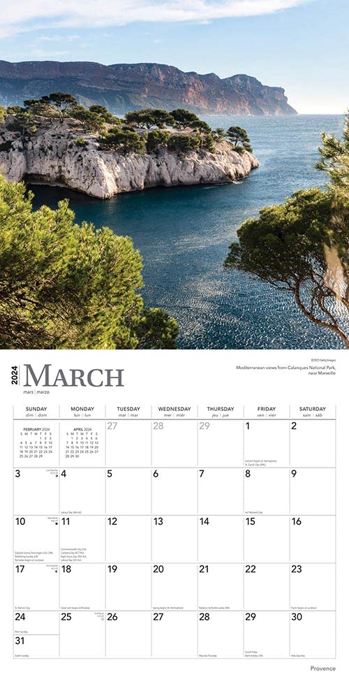 Provence 2024 Wall Calendar Bookazine HK   61rSx311QqL. SL1000 