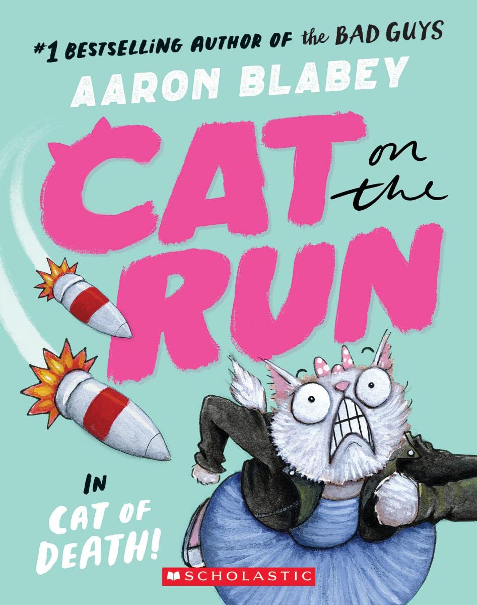 Cat on the Run in Cat of Death! book by Aaron Blabey | Bookazine Hong Kong 