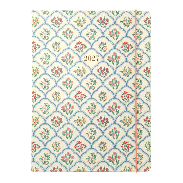 Scalloped Floral Monthly Planner 2027 | Bookazine HK