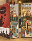 Baker Street 3D Wooden Puzzle Book Nook Kit | Bookazine HK
