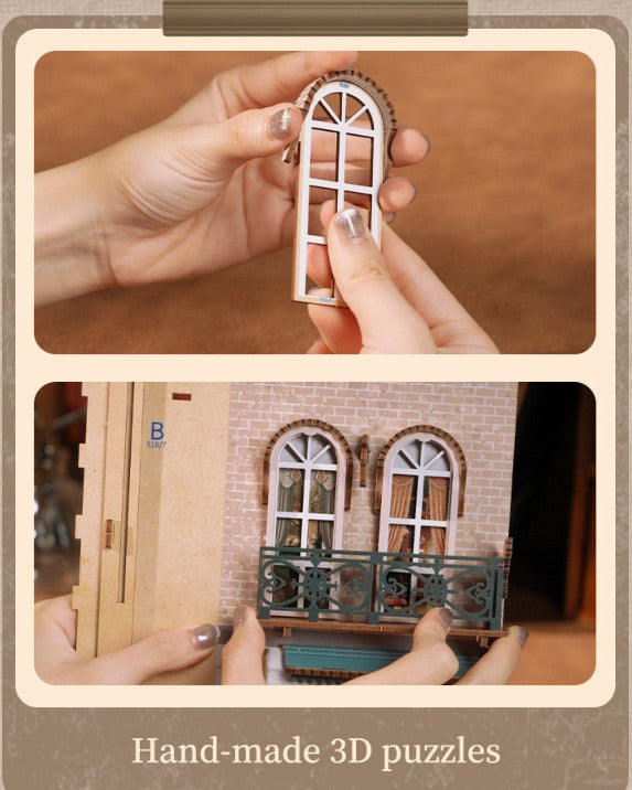 Baker Street 3D Wooden Puzzle Book Nook Kit | Bookazine HK