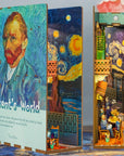 Vincent Van Gogh's World 3D Wooden Puzzle Book Nook Kit | Bookazine HK