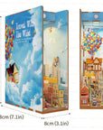 Travel With The Wind 3D Wooden Puzzle Book Nook Kit | Bookazine HK