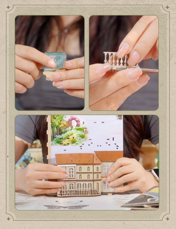 William Shakespear's Verse 3D Wooden Puzzle Book Nook Kit | Bookazine HK