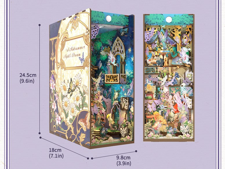 A Midsummer's Night Dream 3D Wooden Puzzle Book Nook Kit | Bookazine HK