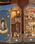 Leonardo Da Vinci 3D Wooden Puzzle Book Nook Kit | Bookazine HK