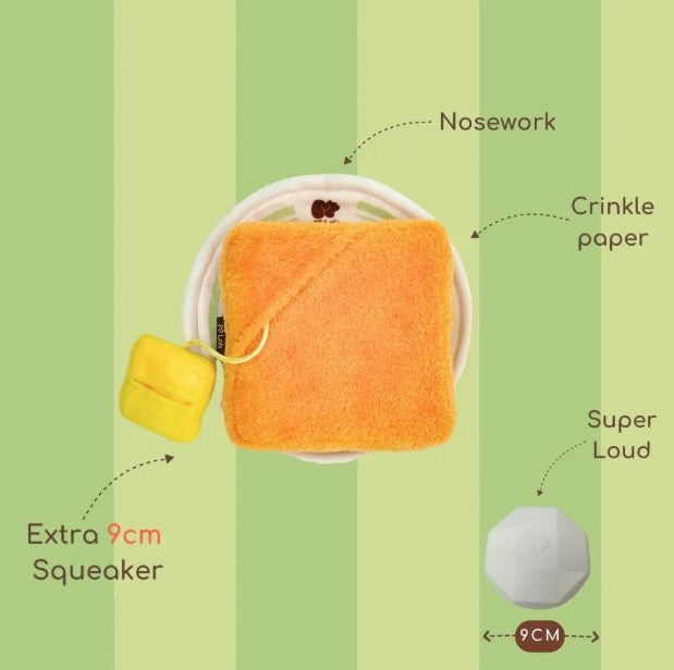French Toast Dog Toy | Bookazine HK