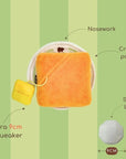 French Toast Dog Toy | Bookazine HK