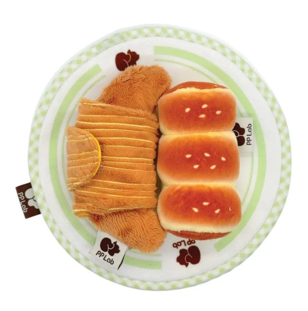 Mini Croissant & Bread Set Dog Toy | Bookazine HK