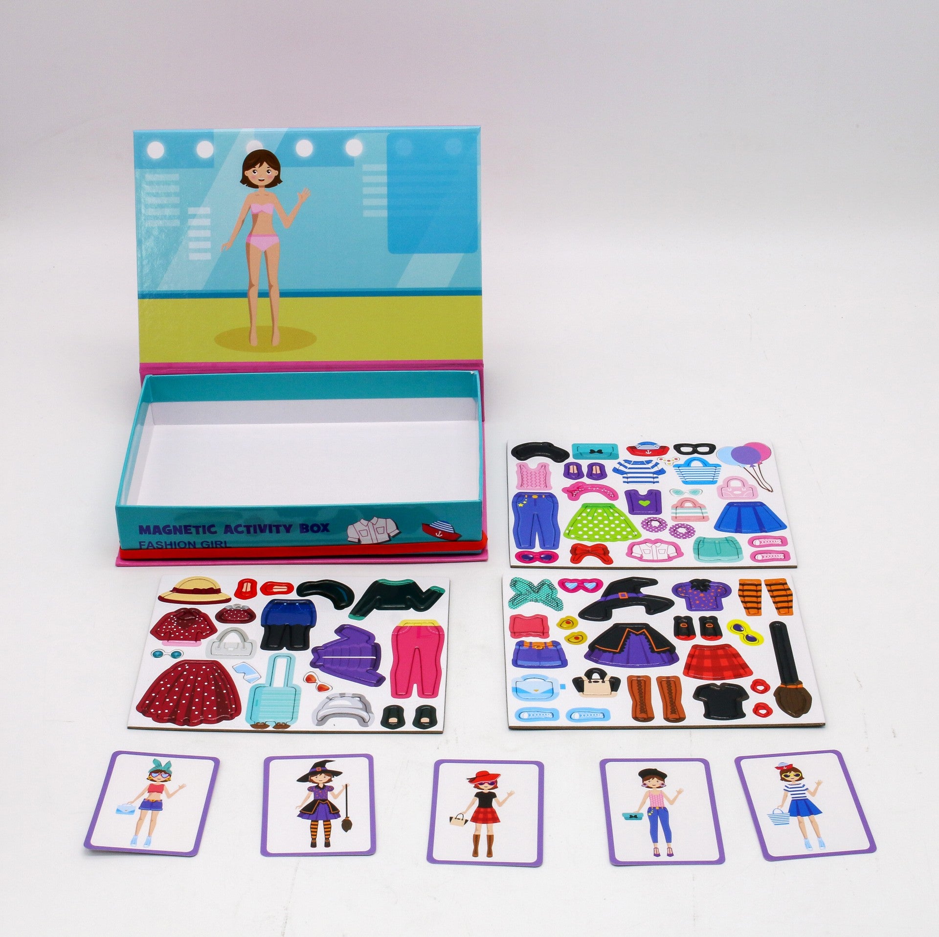 Magnetic Activity Box Fashion Girl | Bookazine HK