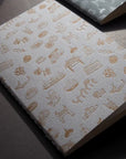 Letterpress Hong Kong Pocket Notebook - Gold | Bookazine HK