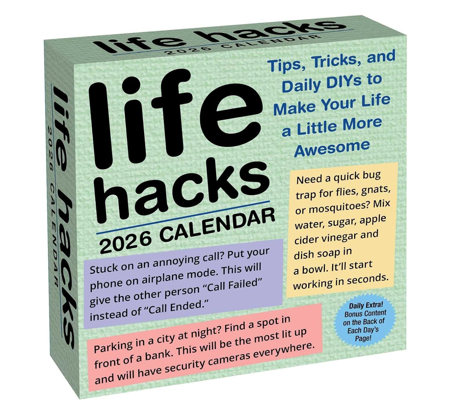 Life Hacks Box Calendar 2026 | Bookazine HK