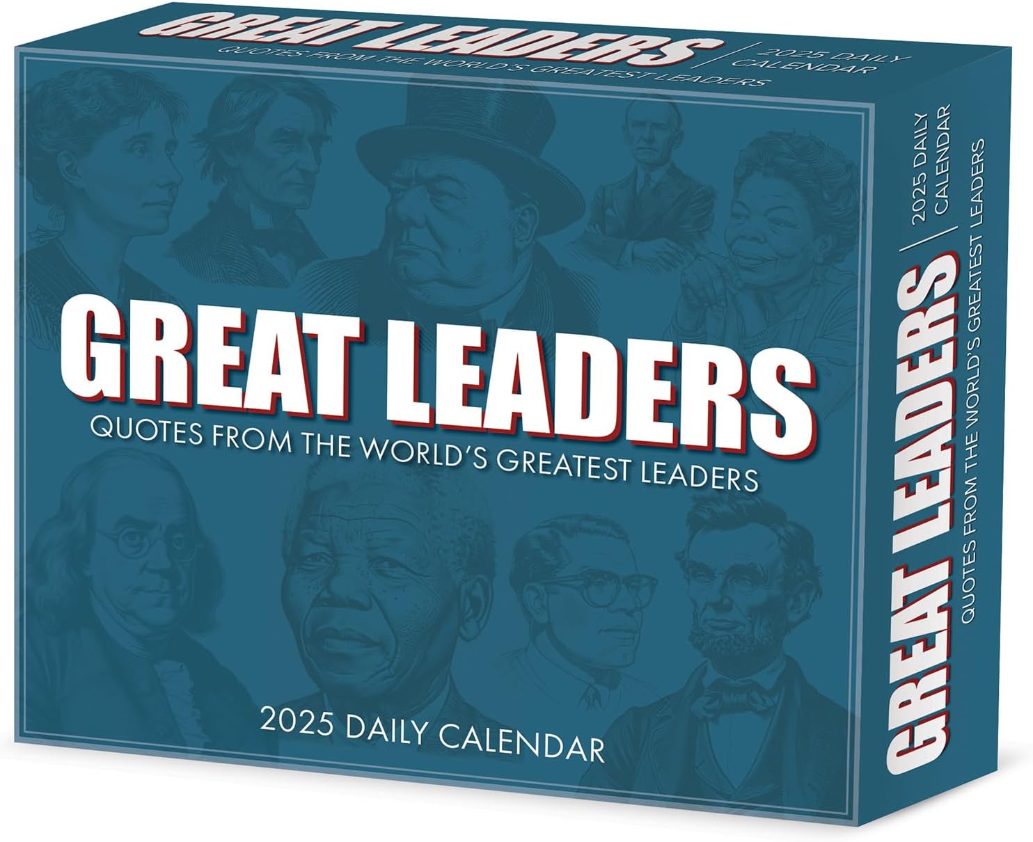 Great Leaders Greatest Quotes Box Calendar 2025 | Bookazine HK