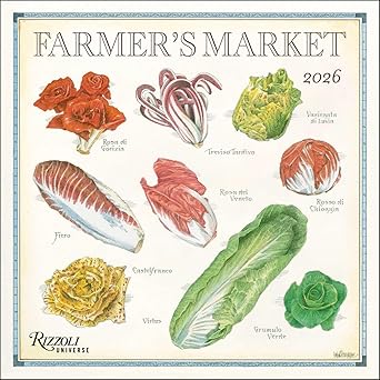 Farmers Market Wall Calendar 2026 | Bookazine HK