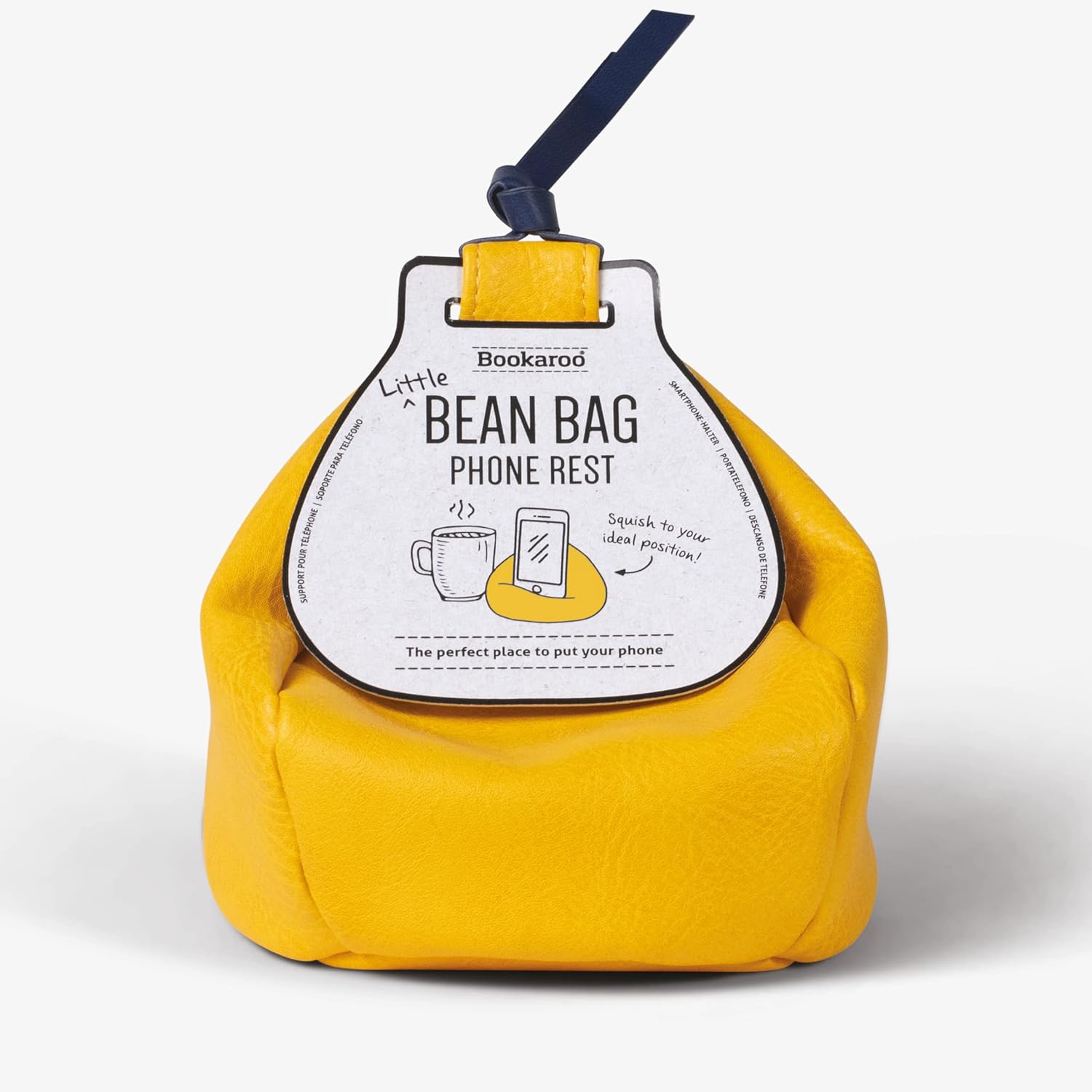 Bookaroo Little Bean Bag Phone Rest Yellow