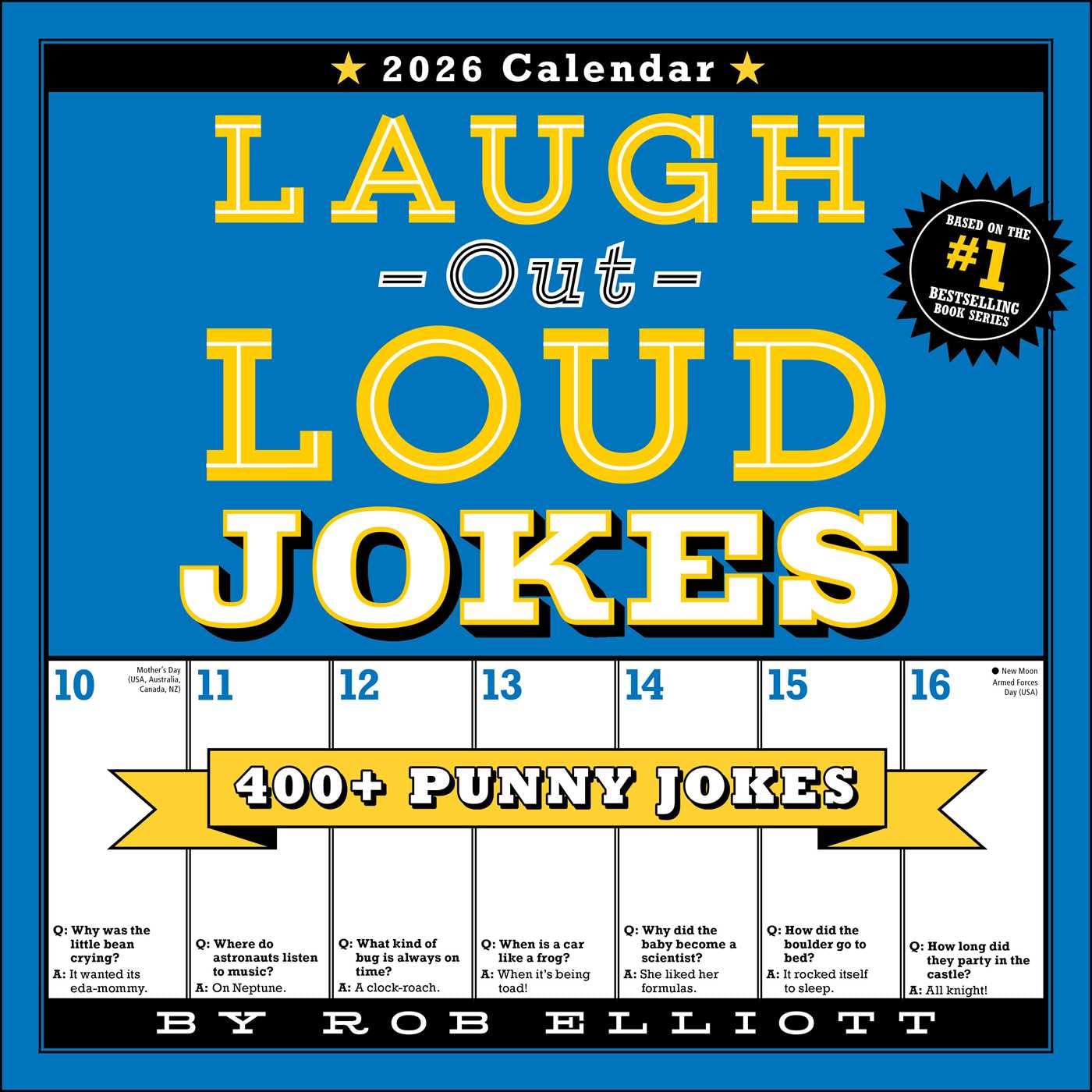 Laugh Out Loud Jokes Wall Calendar 2026 | Bookazine HK