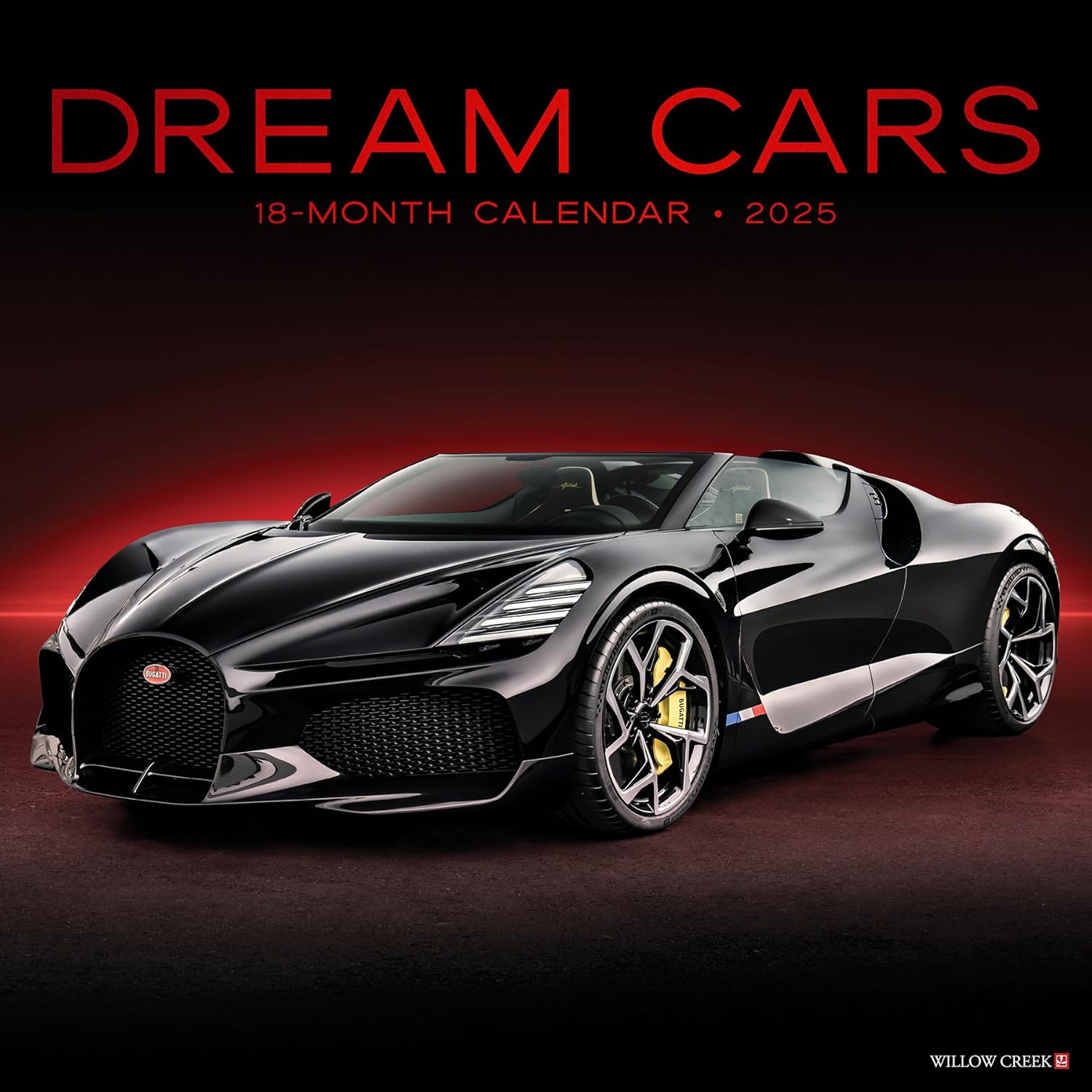 Dream Cars With Foil Cover Wall Calendar 2025 | Bookazine HK