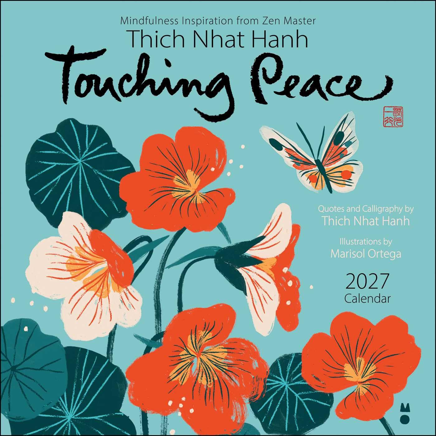 Thich Nhat Hanh, Touching Peace Wall Calendar 2027