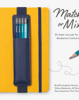 Bookaroo Graphite Pencils Blues