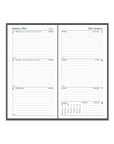 Slimchart Week to View with Appointments 2023 Diary Black