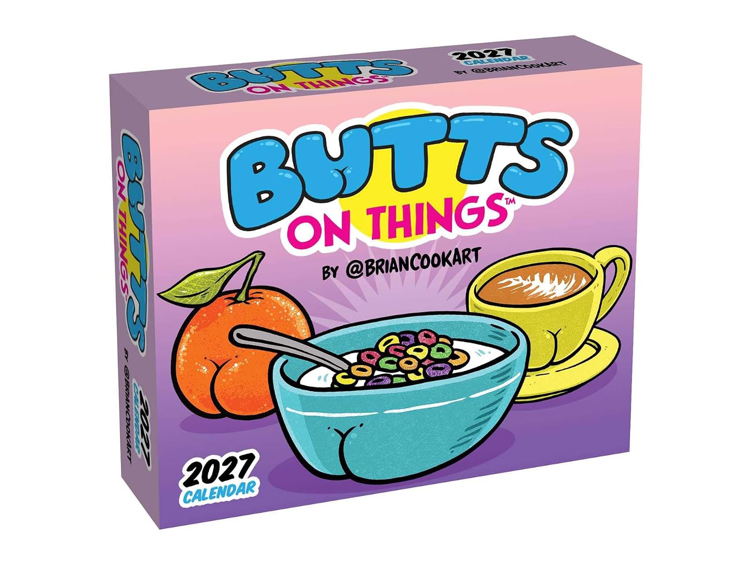 Butts On Things Box Calendar 2027