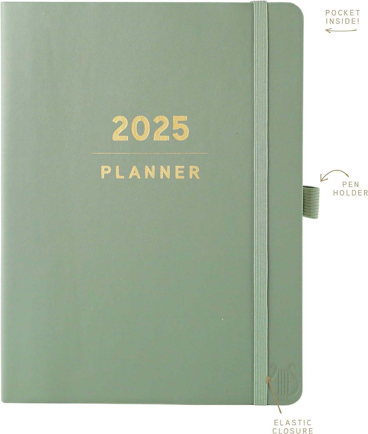 Classic Green Apollo Vegan Soft Cover Planner | Bookazine HK