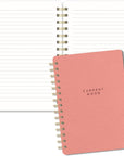 Current Mood Coral Pink Agatha Notebook