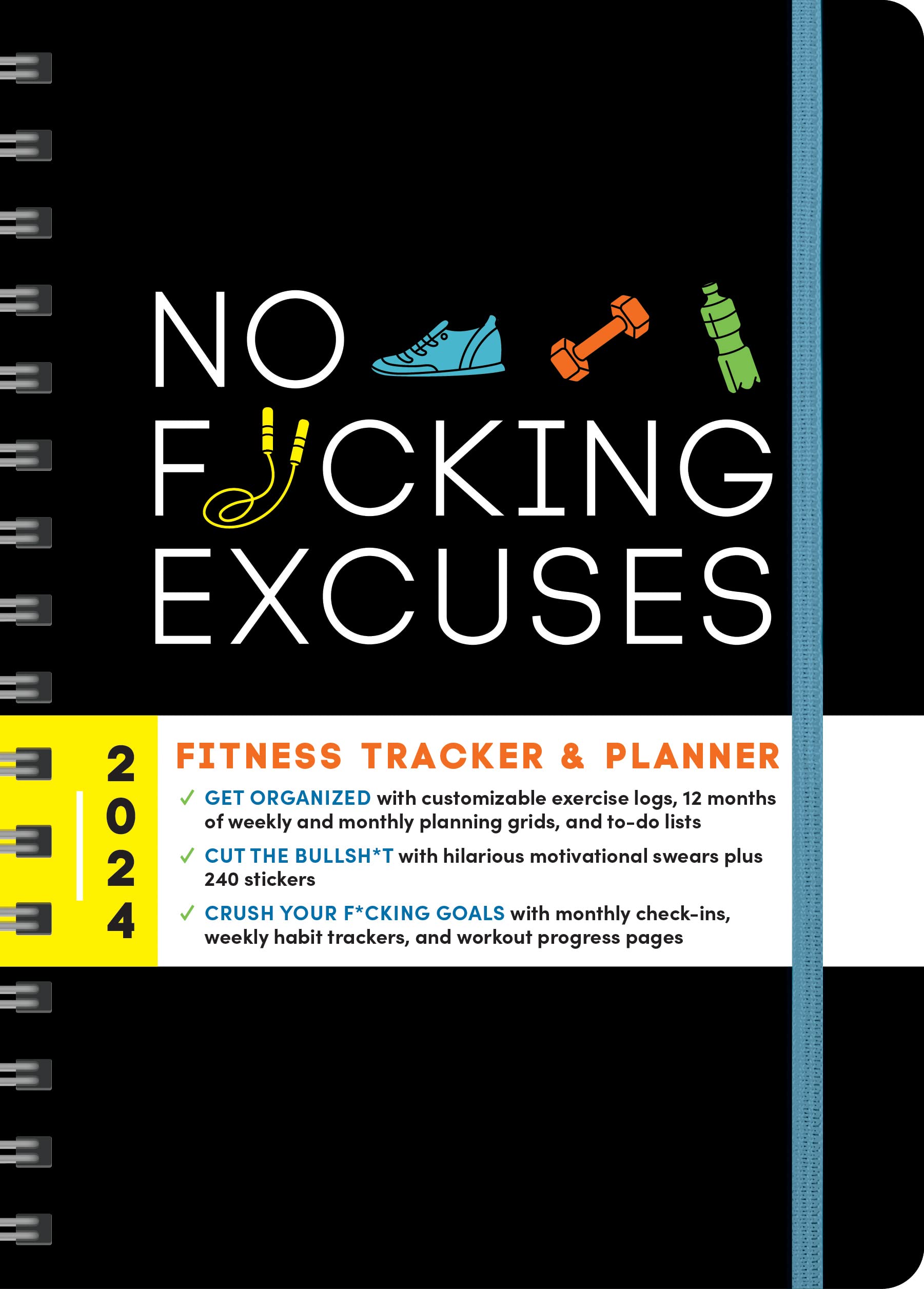 no-f-cking-excuse-2024-planner