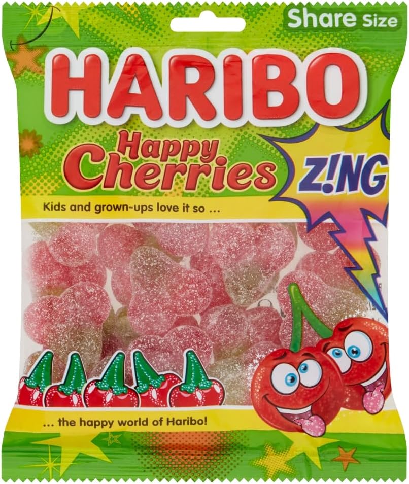 Haribo Happy Cherries Zing 160g | Bookazine HK