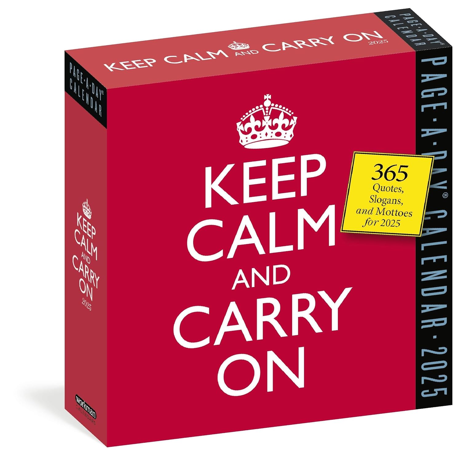 Keep Calm And Carry On Box Calendar | Bookazine HK