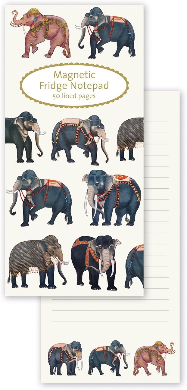 royal-elephants-magnetic-notepad