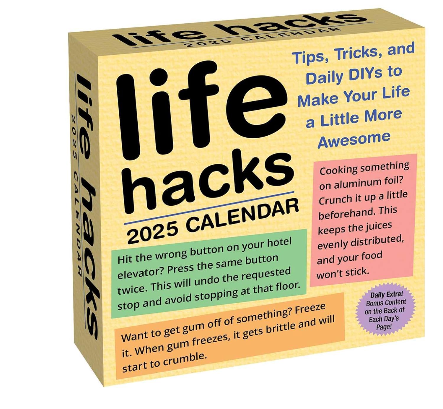 Life Hacks Box Calendar | Bookazine HK