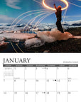 Wanderlust Monthly Mini 2024 Wall Calendar