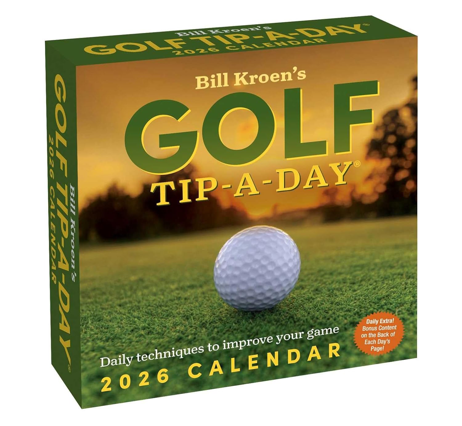 Golf Tip A Day Box Calendar 2026 | Bookazine HK
