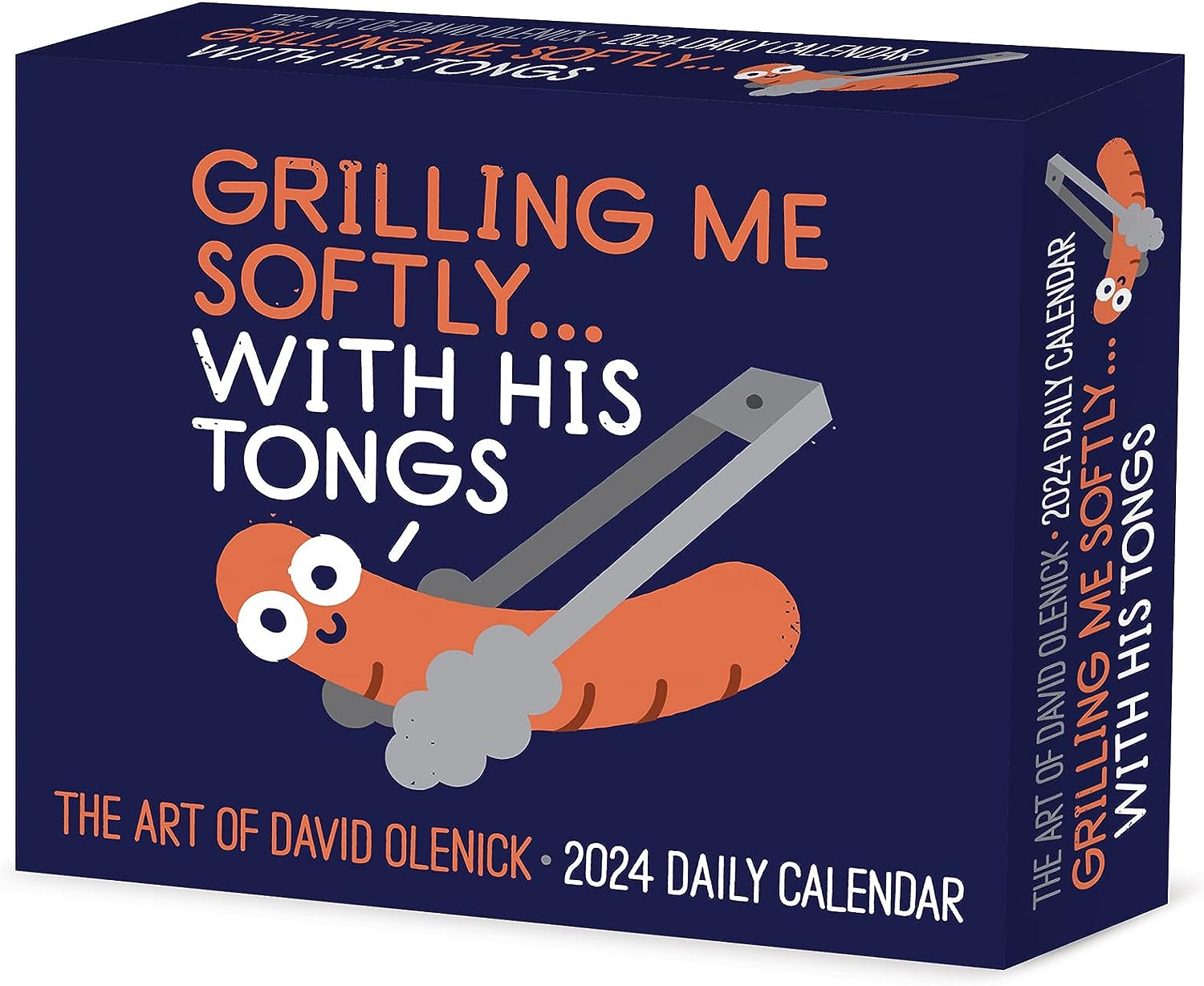 The Art of David Olenick Daily 2024 Box/Desk Calendar