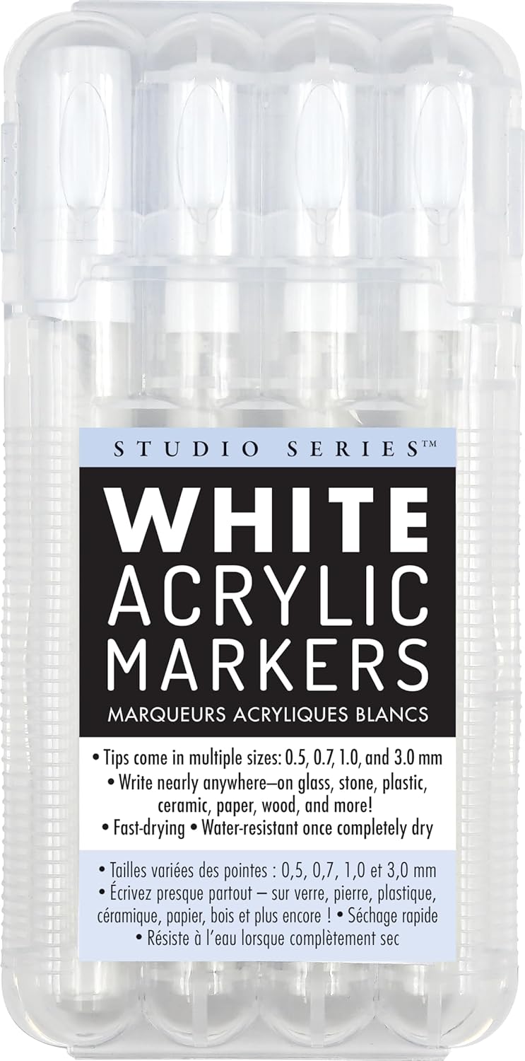 White Acrylic Markers | Bookazine HK