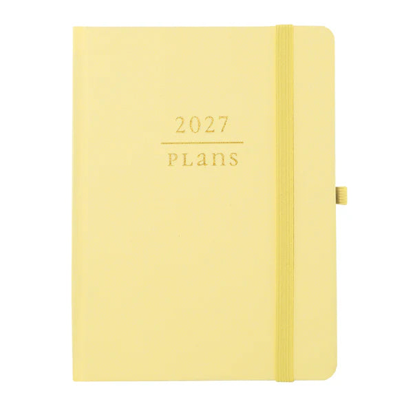 Yellow / Butter Luxe Bound Planner 2027