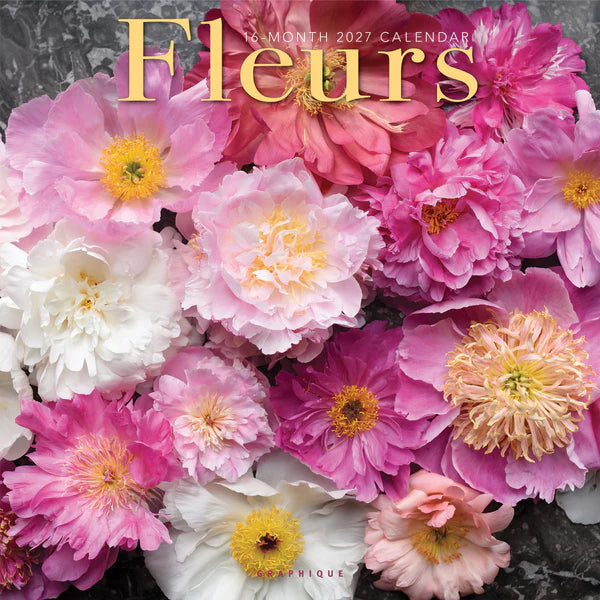 Fleurs Wall Calendar 2027