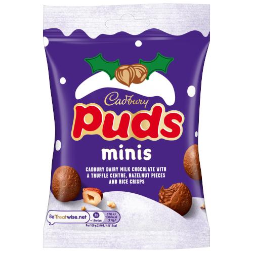 Cadbury Mini Puds Bag 73G