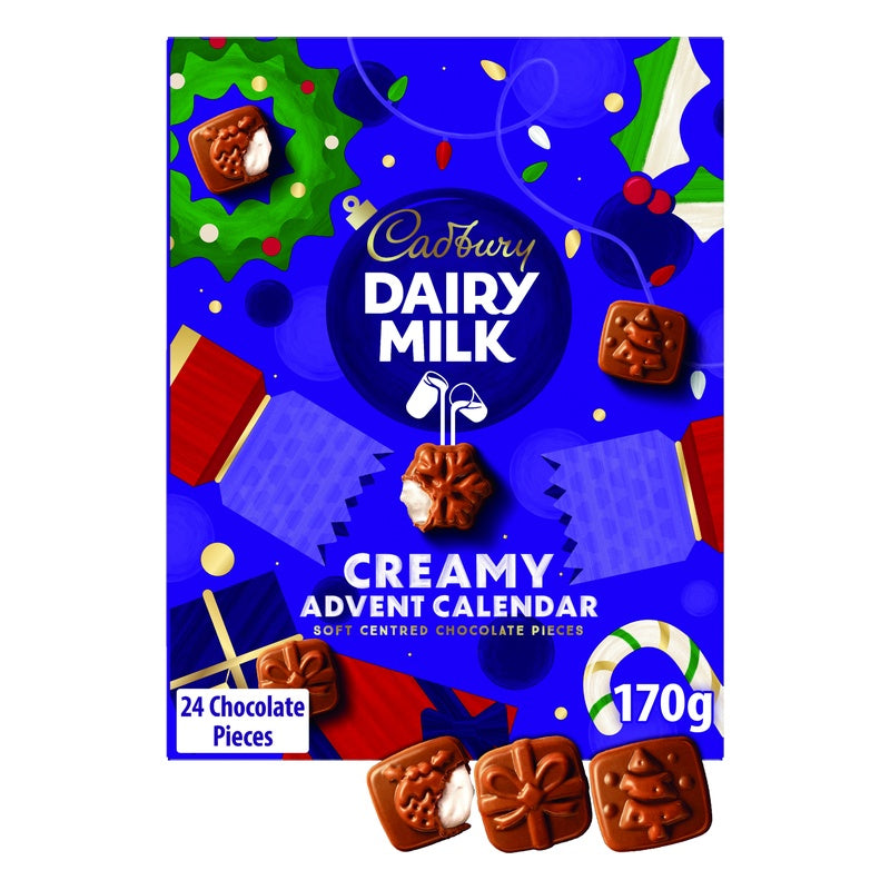 Cadbury Dairy Milk Creamy Advent Calendar 170G | Bookazine HK